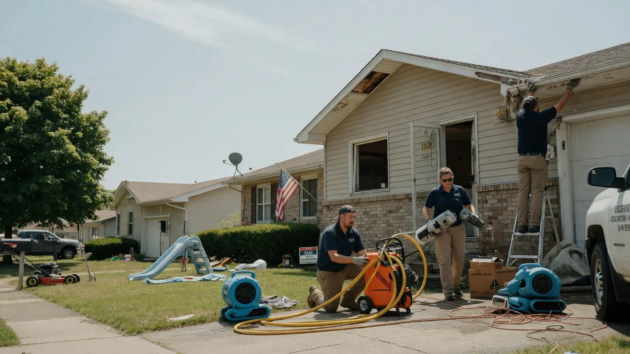 Water Damage Restoration in Brave, PA near me